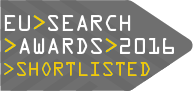 Sélectionné pour les European Search Awards 2016